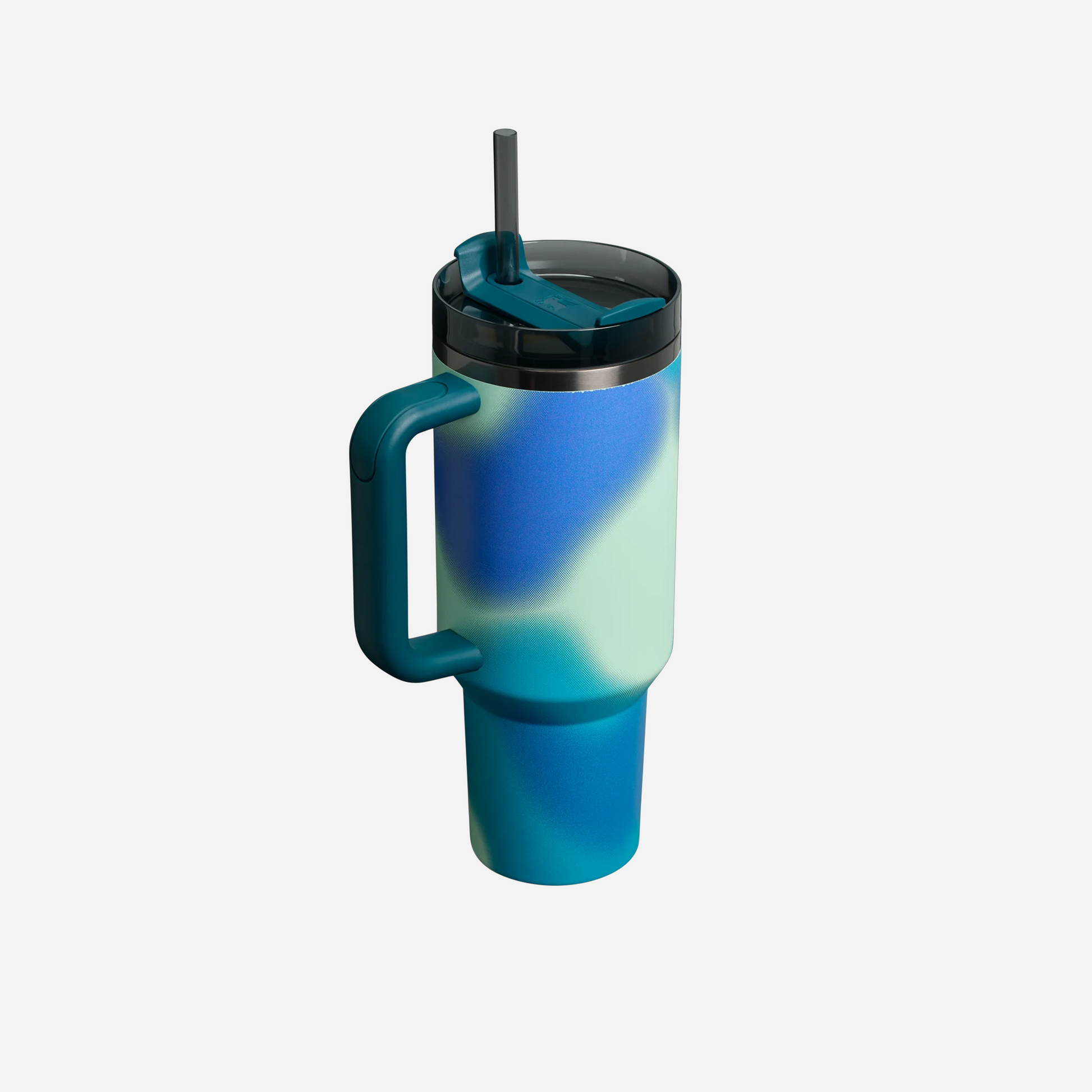 Stanley Quencher H2.0 FlowState Tumbler Coastal Teal Motion 40 oz
