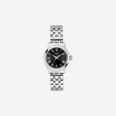 Tissot Classic Dream Lady Black Dial 28mm Stainless Steel Quartz Watch