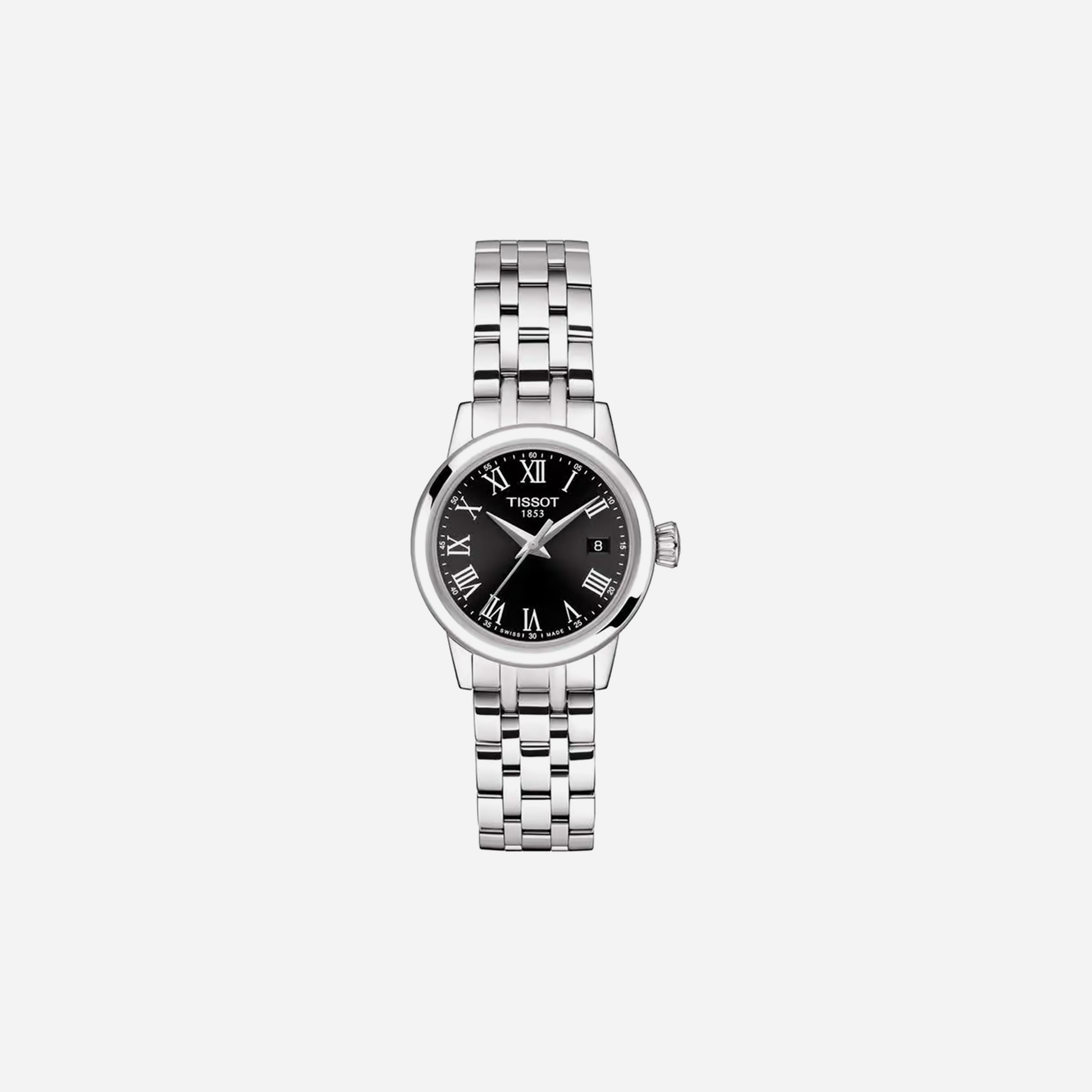 Tissot Classic Dream Lady Black Dial 28mm Stainless Steel Quartz Watch