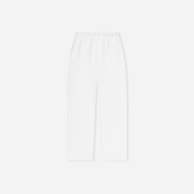 Fear Of God Essentials SS25 Womens Relaxed Fleece Sweatpant- Cloud-White