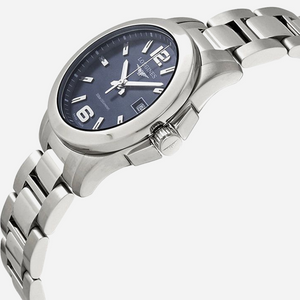 LONGINES CONQUEST QUARTZ BLUE 7612356203221