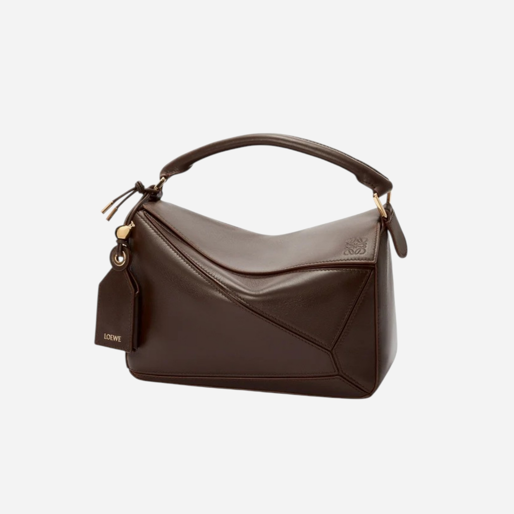 Loewe Puzzle Bag Small Dark Brownie