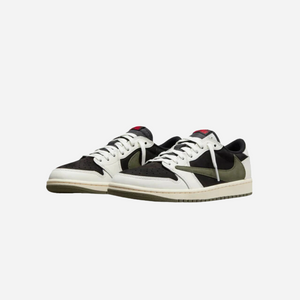 Nike Air Jordan 1 Retro Low OG SP Travis Scott Olive WMNS