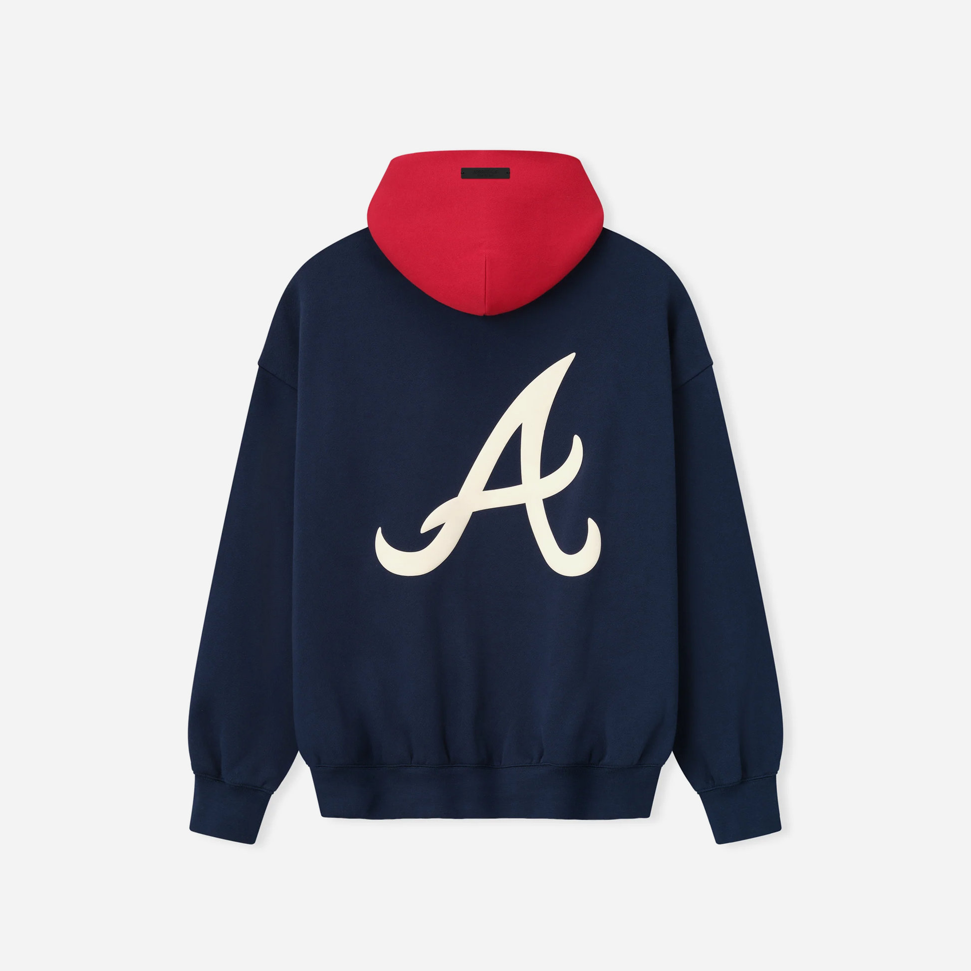 Fear Of God  SS25 ESSENTIALS  Braves Hoodie Navy/red