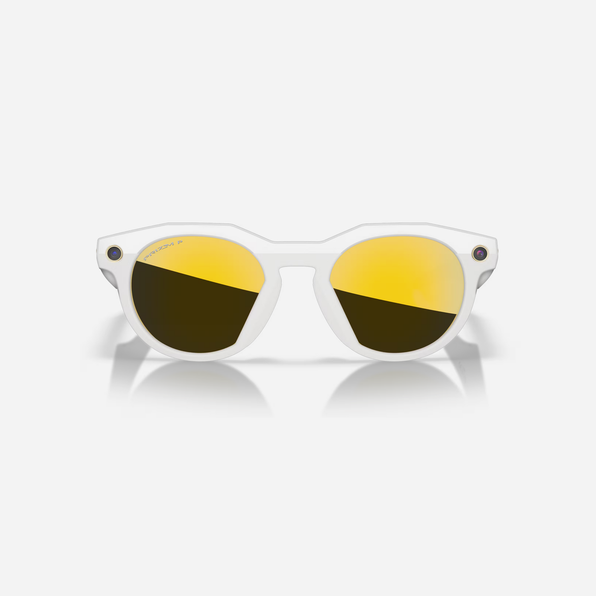 Oakley Meta HSTN Limited Edition Prizm 24k Polarized Lenses Warm Grey Frame