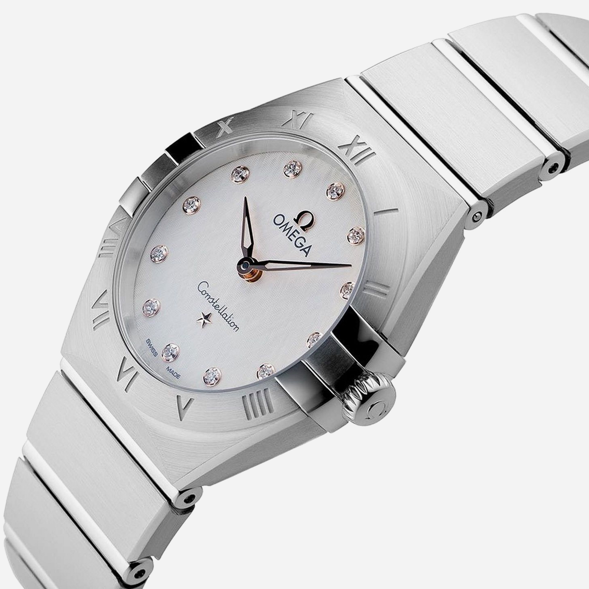 OMEGA CONSTELLATION SILVER  7612586282751