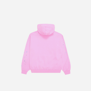 Sp5der OG Web Hoodie Pink