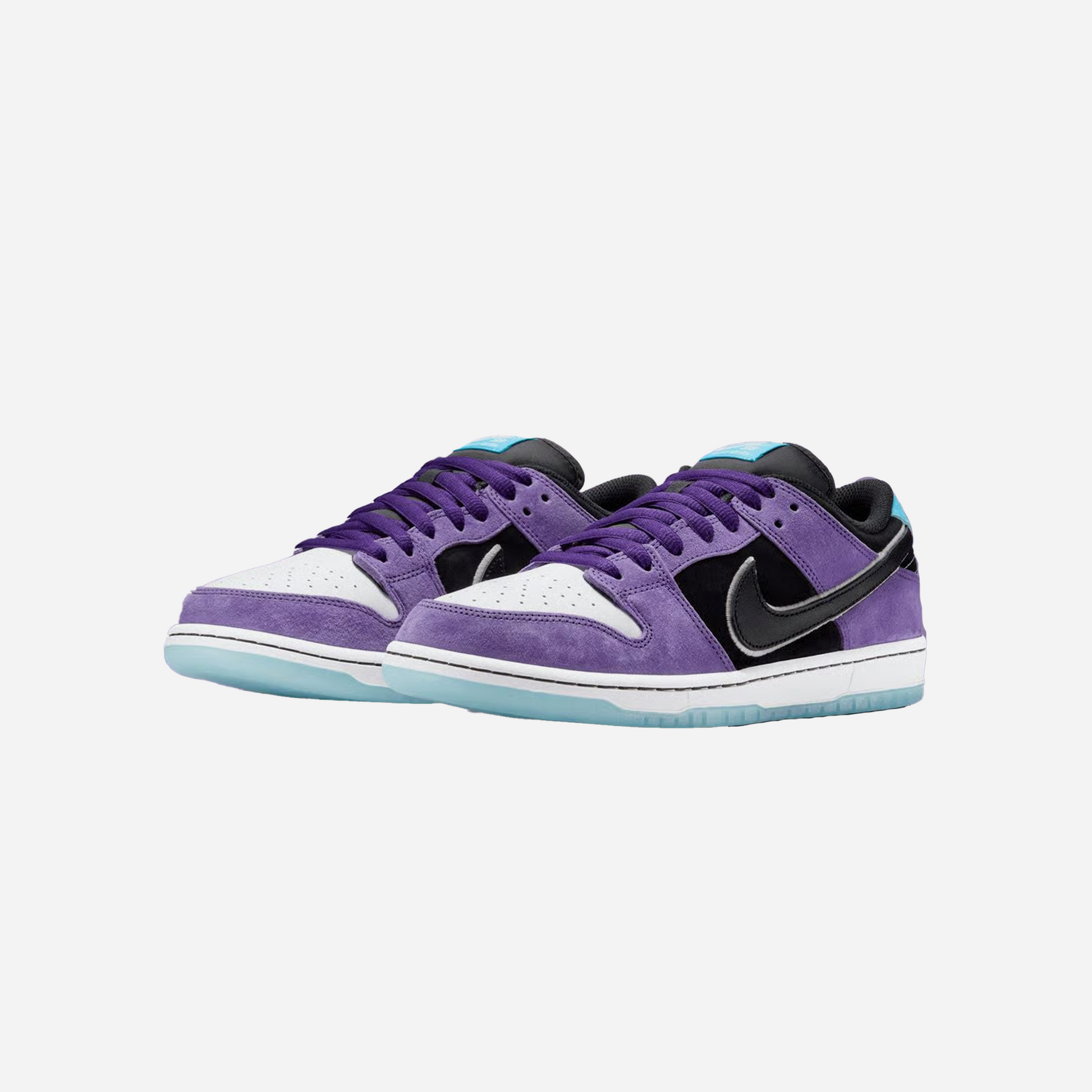 Nike X Hayley Wilson SB Dunk Low Pro Black and Court Purple