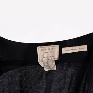 Club Monaco Self-Buckle Jumpsuit- Black
