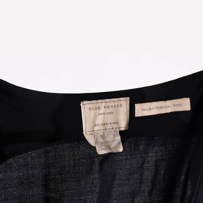 Club Monaco Self-Buckle Jumpsuit- Black