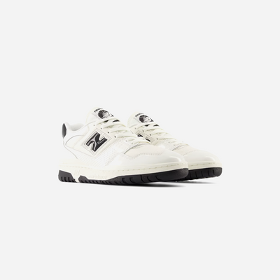 New Balance 550 Sea Salt Black Patent