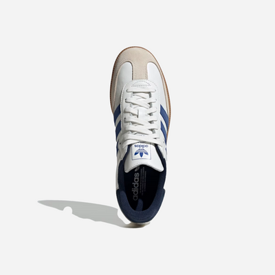 Adidas Samba OG Shoes Core White Royal Blue Night Indigo
