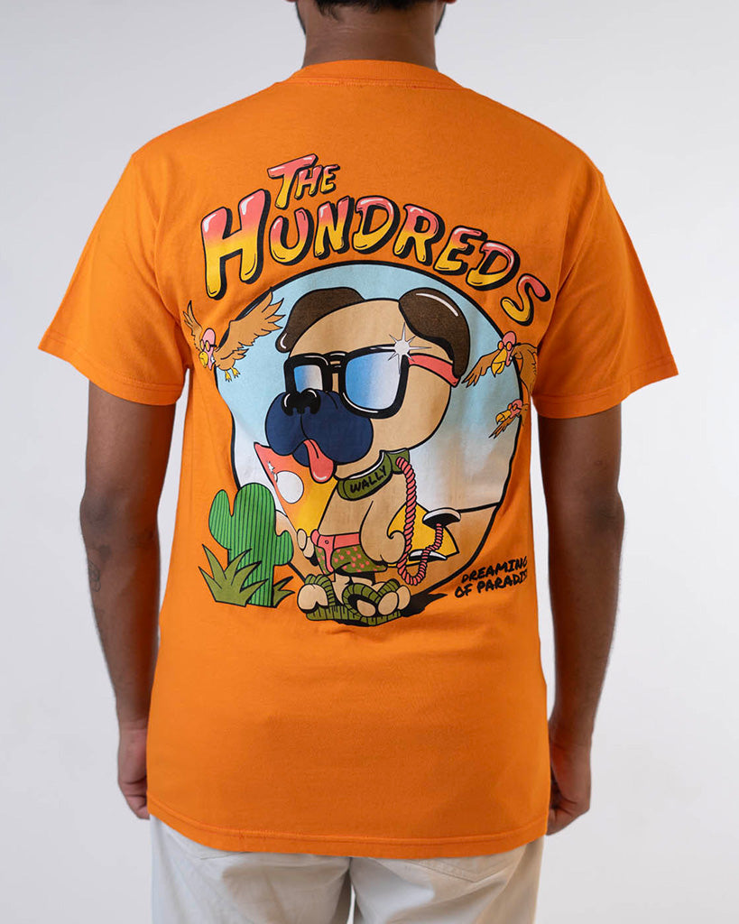 Hundreds Wally Surf T-Shirt - Orange