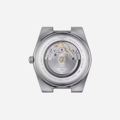 Tissot PRX Powermatic 80 Gradient 40mm Ice Blue Chameleon Dial Grey Stainless Steel Automatic Watch