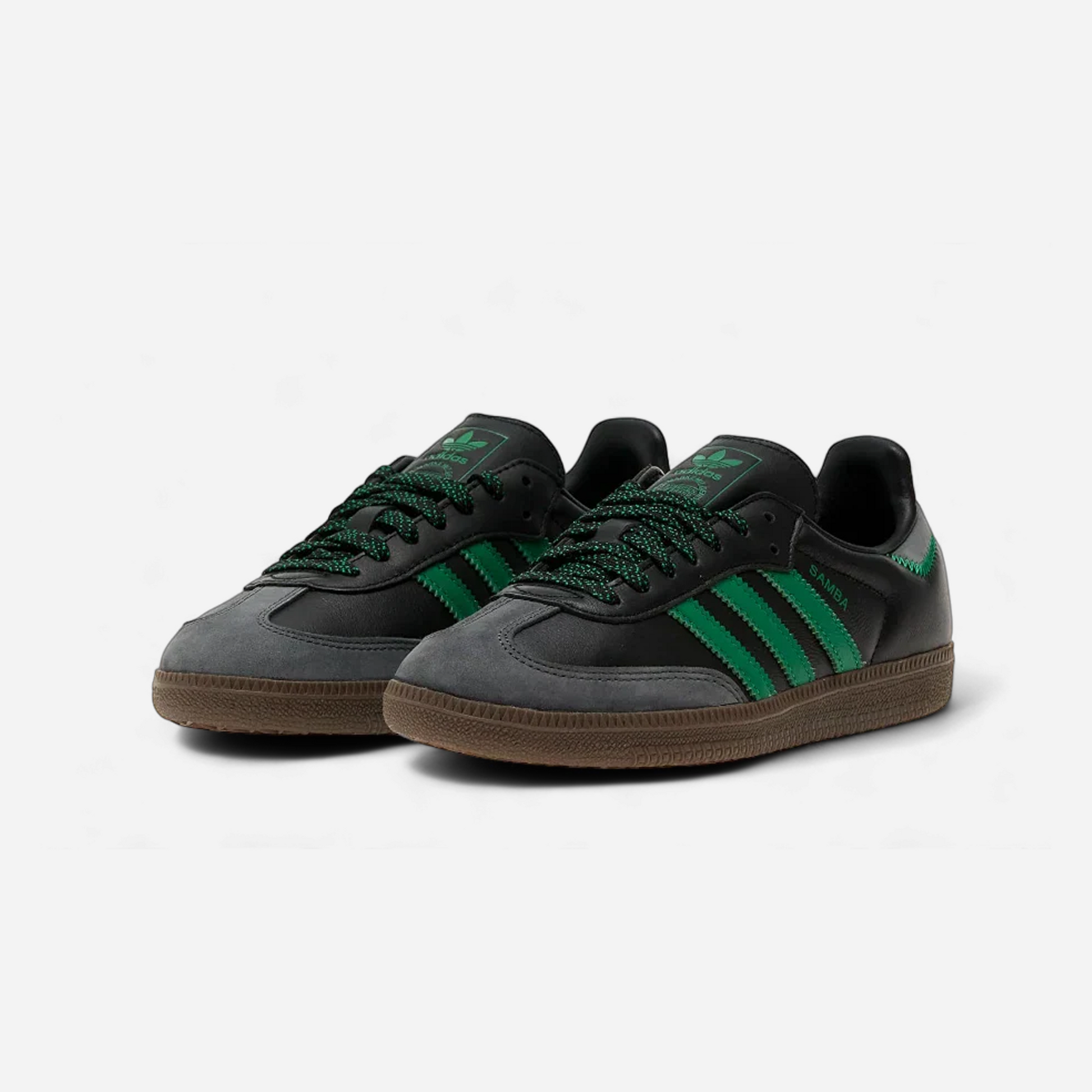 Adidas Samba OG Black Green WMNS