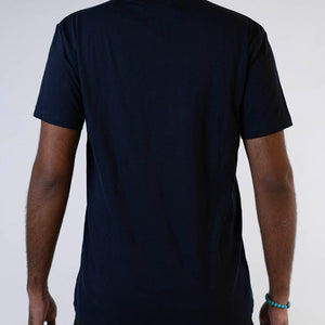 Karl Lagerfeld Preto Multicolor Navy Blue T-Shirt