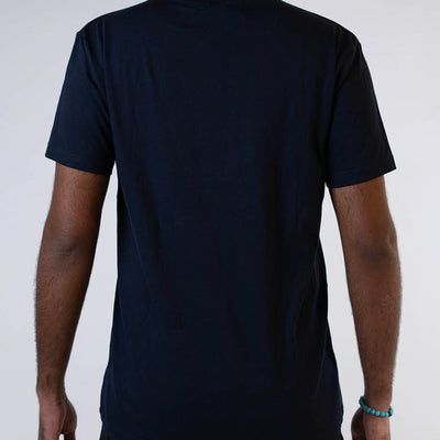 Karl Lagerfeld Preto Multicolor Navy Blue T-Shirt