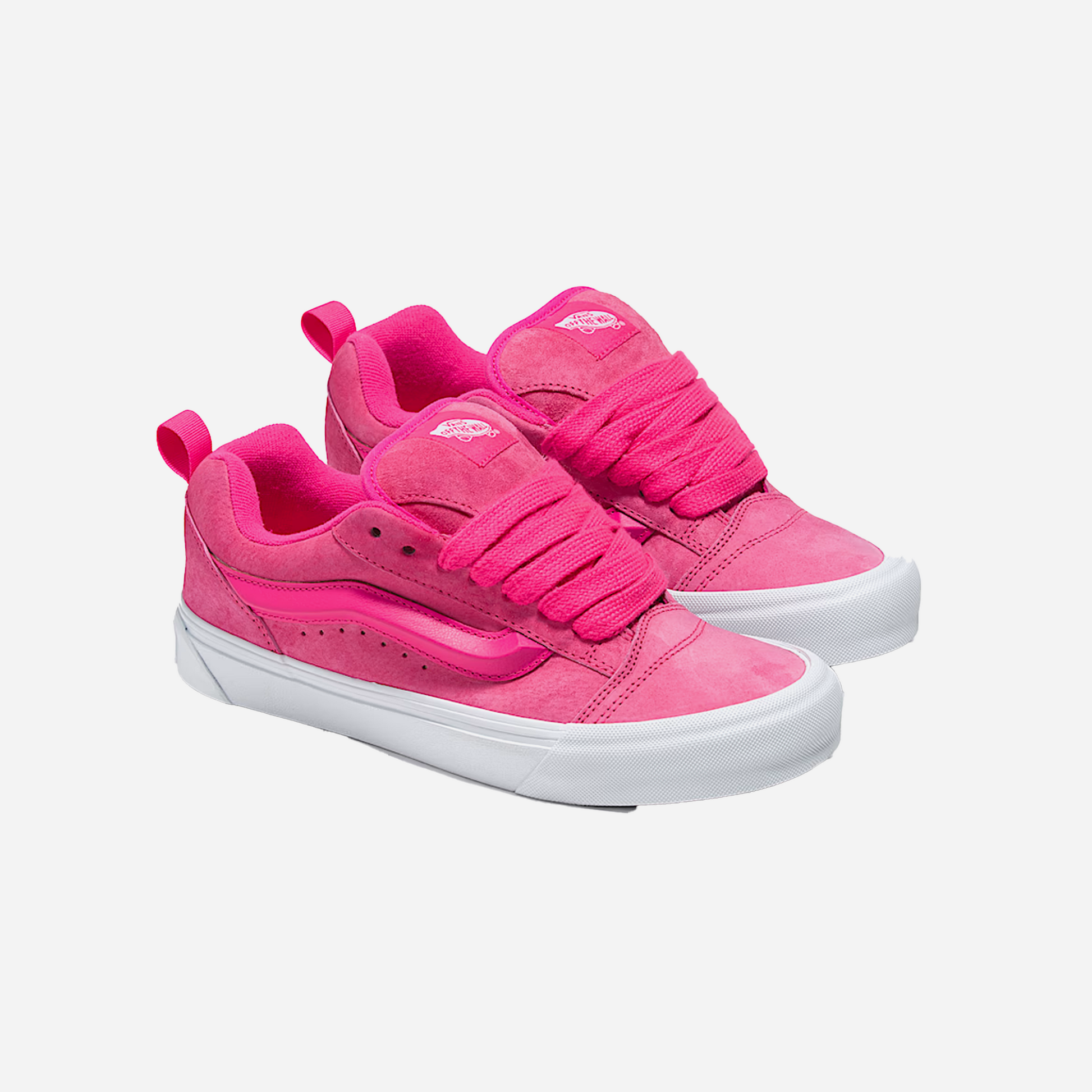 Vans Knu Skool Suede Shoe Pink Glo