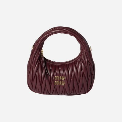 Miu Miu Wander Burgandy