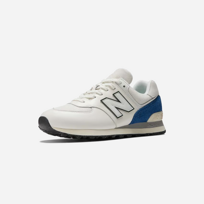 New Balance 574 White Royal Blue