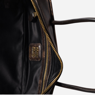 Miu Miu Nappa Leather Coffee
