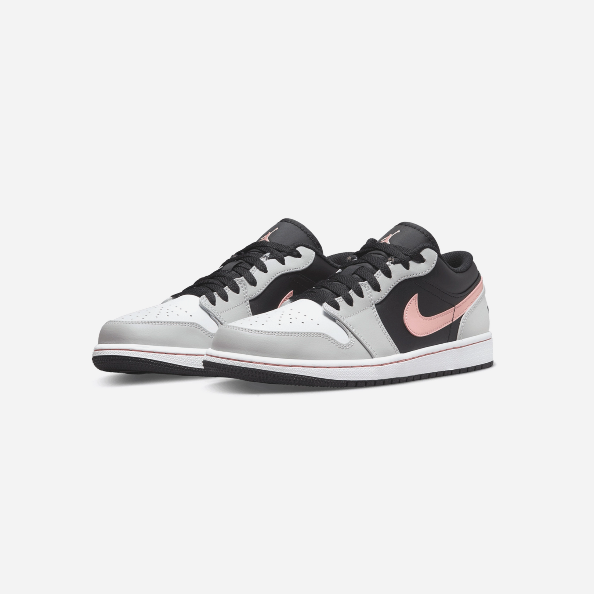 Nike Air Jordan 1 Low Grey Fog Bleached Coral