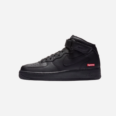 Nike Air Force 1 Mid Supreme Black