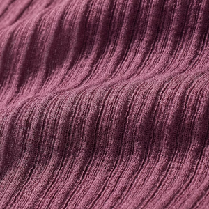 SKIMS Sheer Knit Long Sleeve Henley Beet