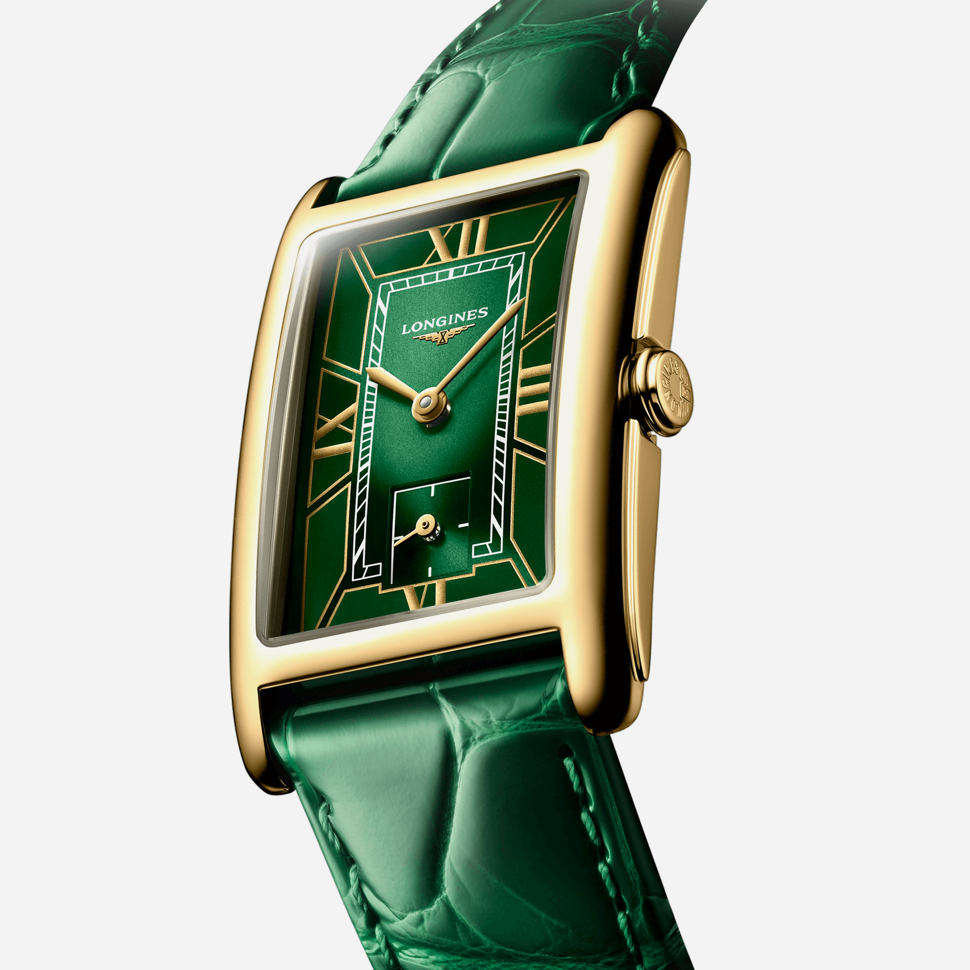 LONGINES DOLCEVITA GREEN L5.512.6.95.2