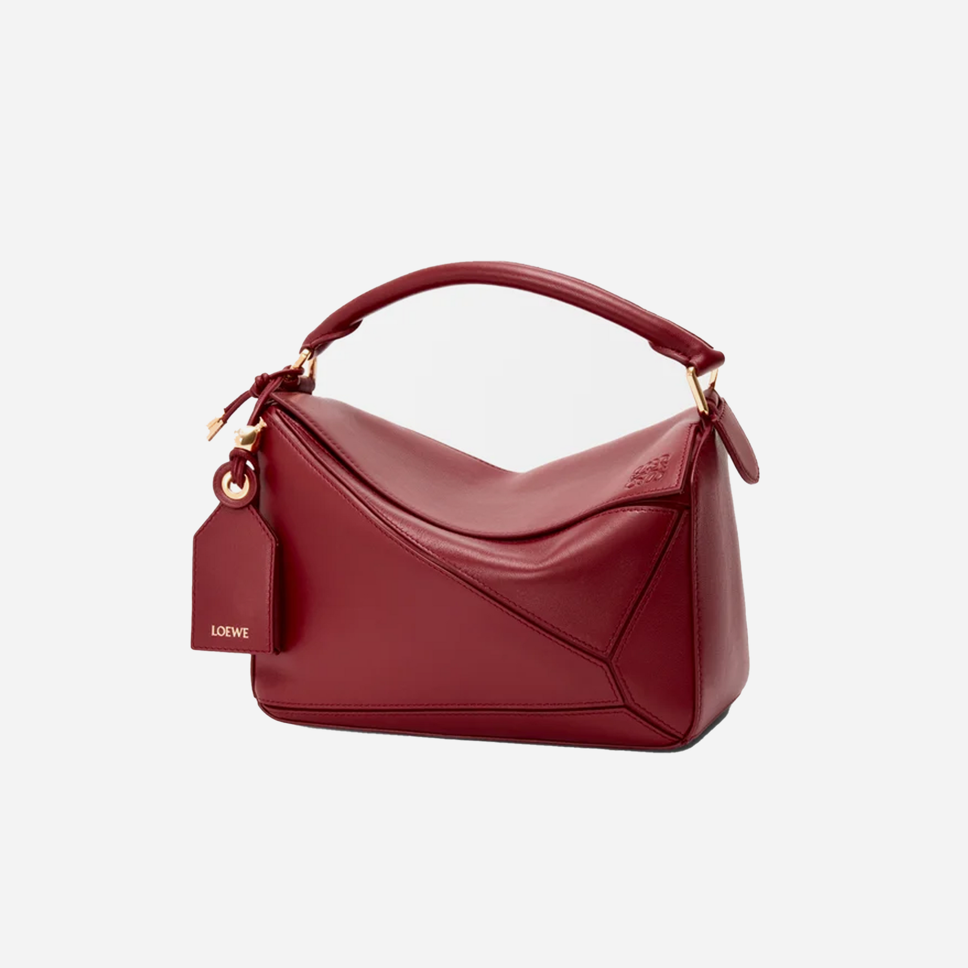Loewe Puzzle Bag Small Burnt Red