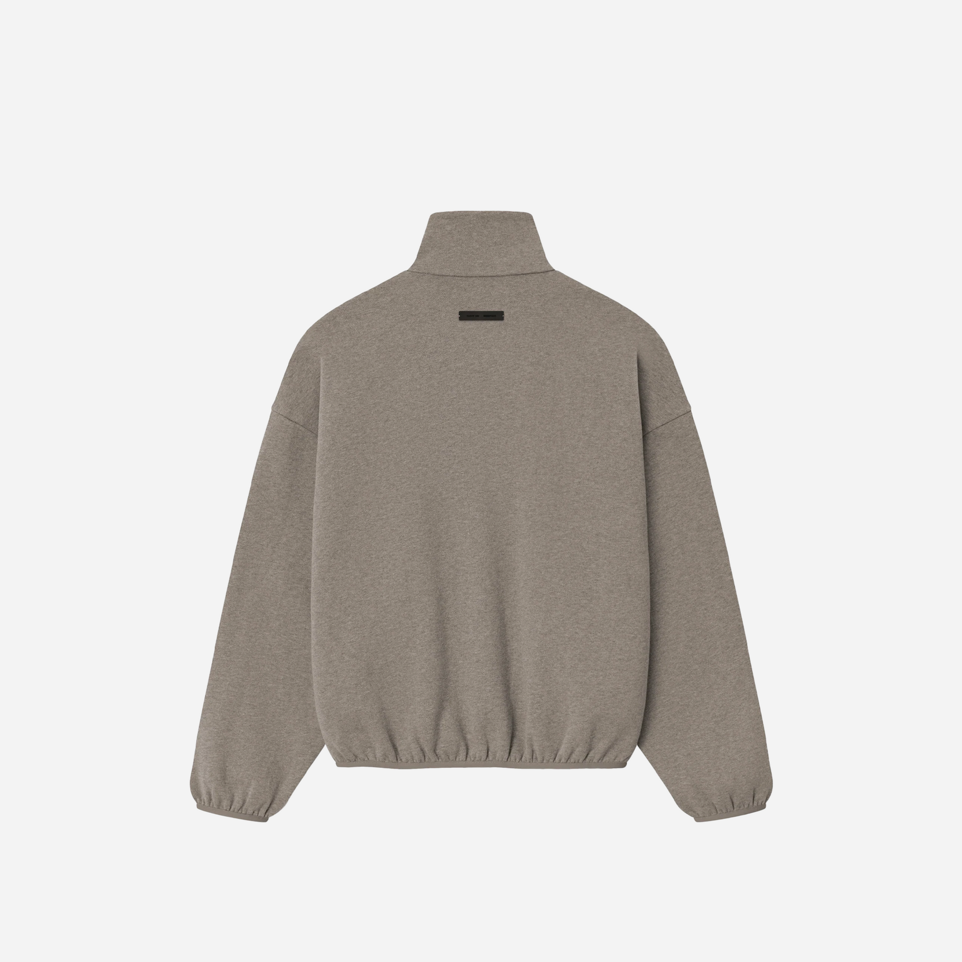 Fear Of God Essentials SS25 Modern Fleece Track Jacket With Piping - Homestead Heather