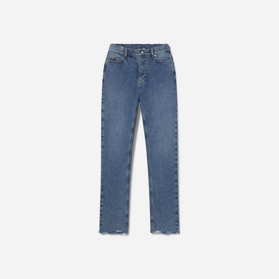 KHY Classic Straight Leg Denim Light Wash