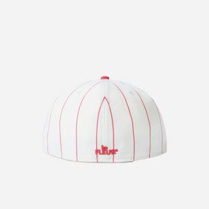 Golf Le Fleur Striped F Fitted Hat Red