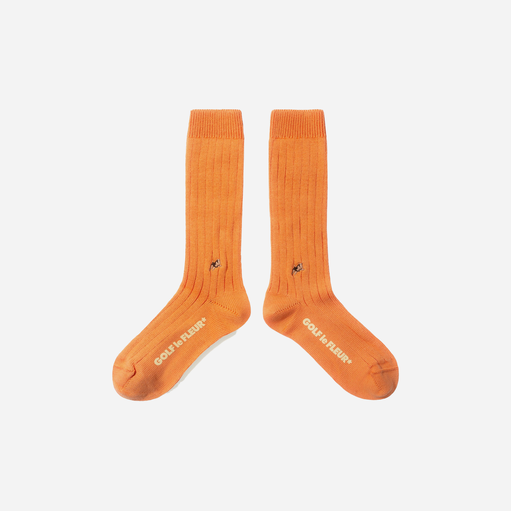 Golf Le Fleur Darryl Socks Mandarin