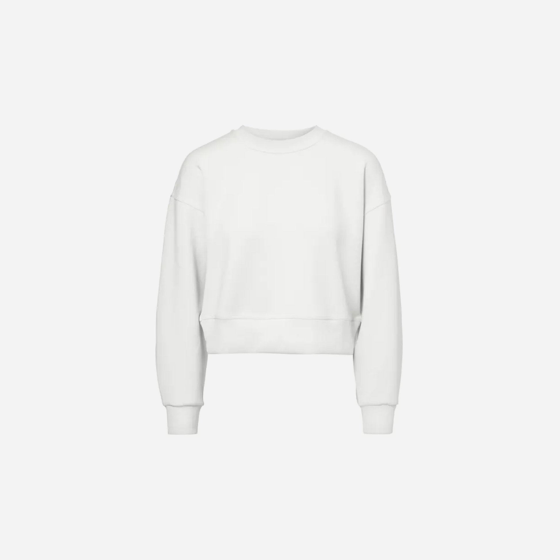 LULULEMON Softstreme Oversized Cropped Crewneck Jersey Sweatshirt