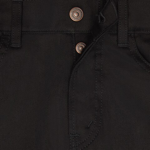 Celine Lou Jeans in Pure Black Wash Denim