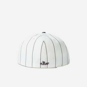 Golf Le Fleur Striped F Fitted Hat Brown
