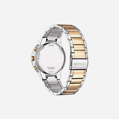 Citizen Eco-Drive Gents Watch White Dial
