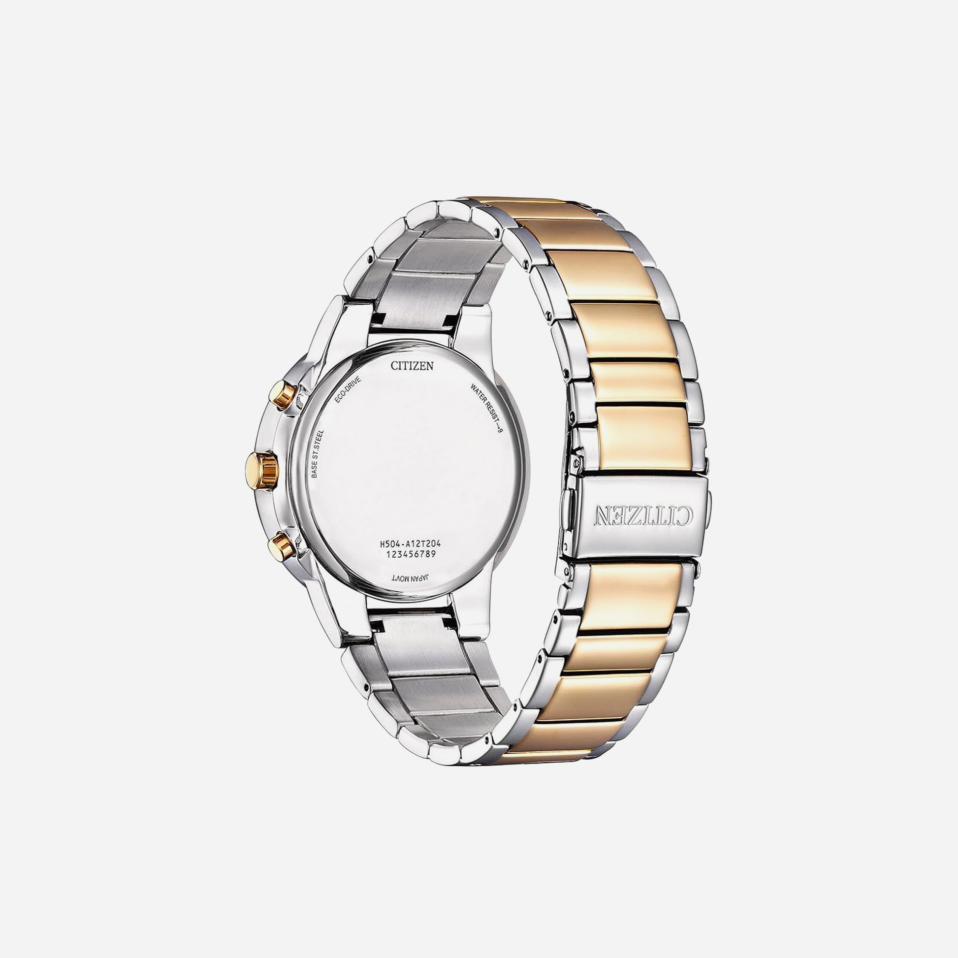 Citizen Eco-Drive Gents Watch White Dial