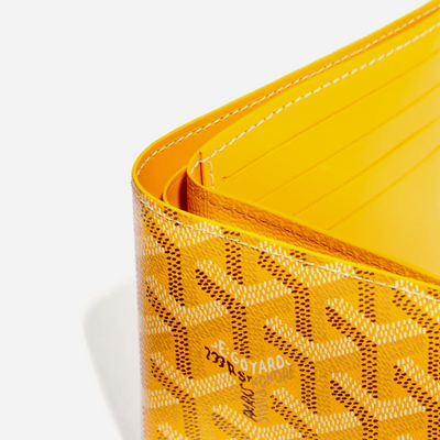 Goyard Victoire Wallet Yellow