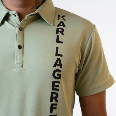 Karl Legerfeld Polo T-Shirt - Green