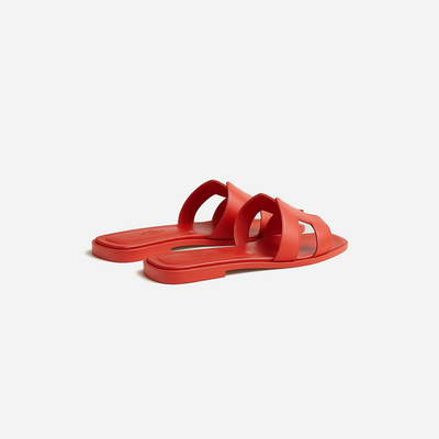 Hermes Oran sandal Orange Capucine