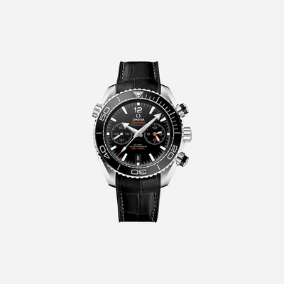 Omega Planet Ocean 600M Co‑Axial Master Chronometer Chronograph Black Dial 45.5mm