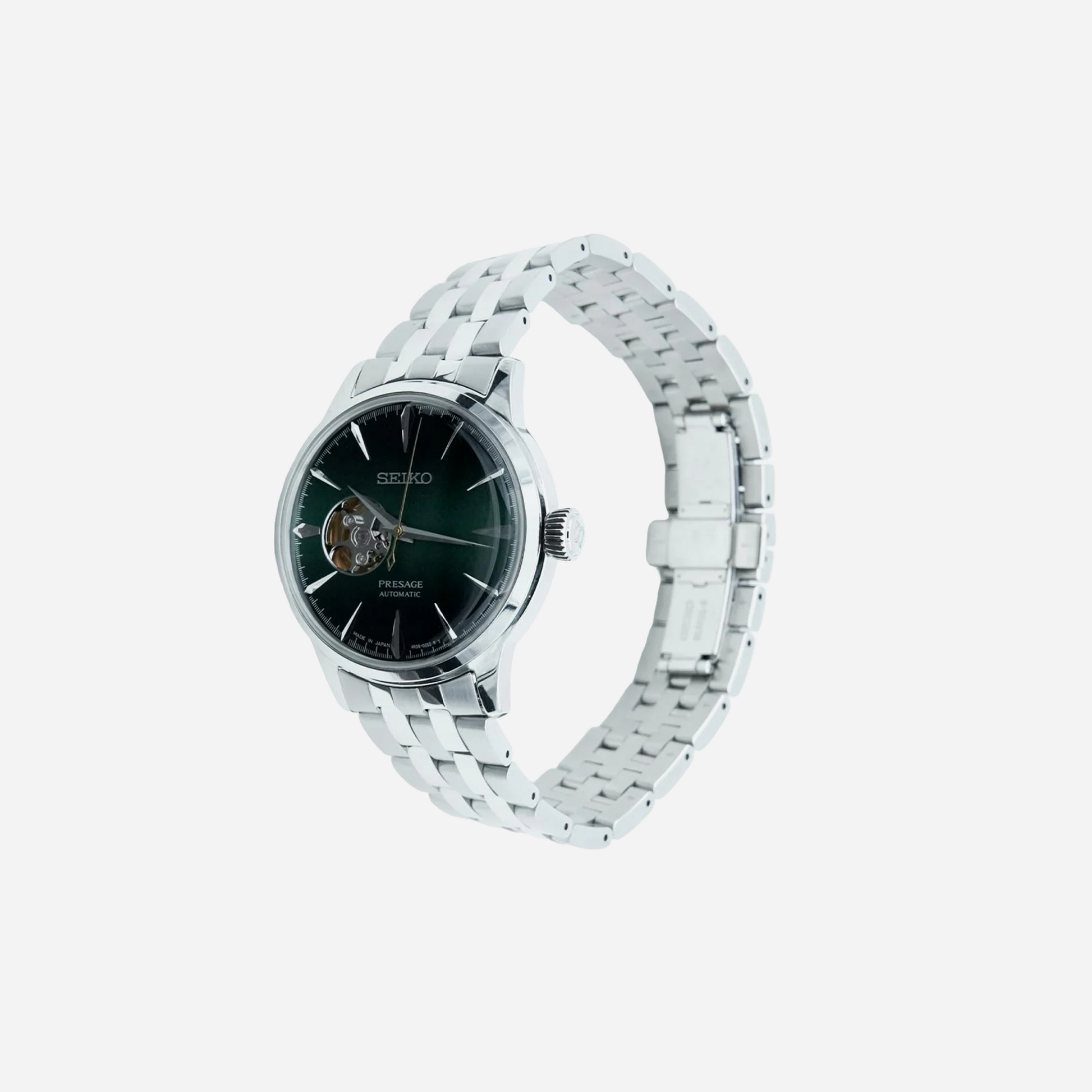 Seiko Presage Cocktail Time Grasshopper Open Heart Automatic
