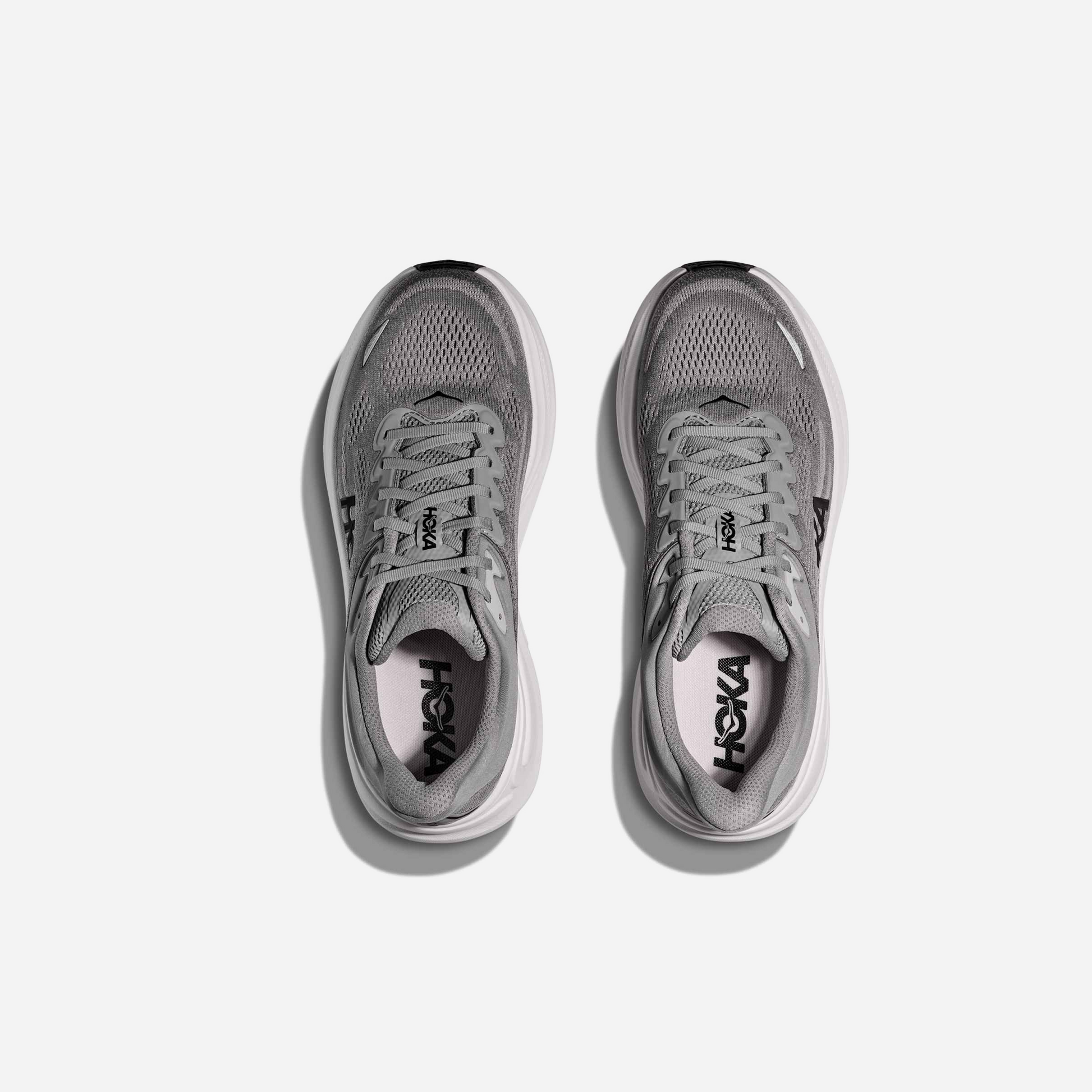 Hoka Bondi 9 Galactic Grey Stellar Grey Regular