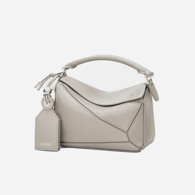 Loewe Puzzle Bag Mini Shell Grey