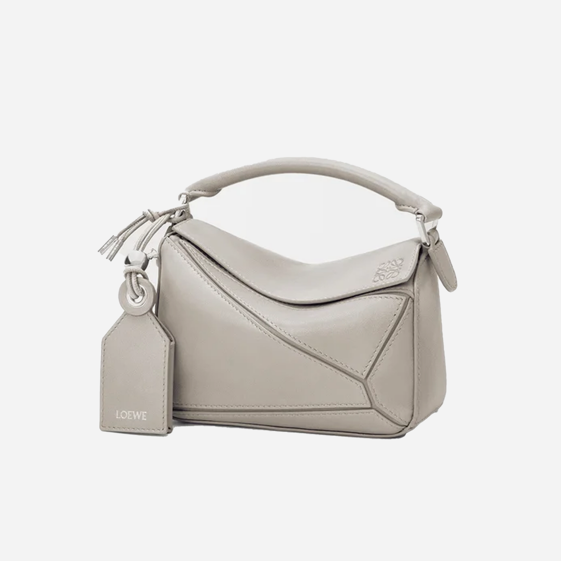 Loewe Puzzle Bag Mini Shell Grey