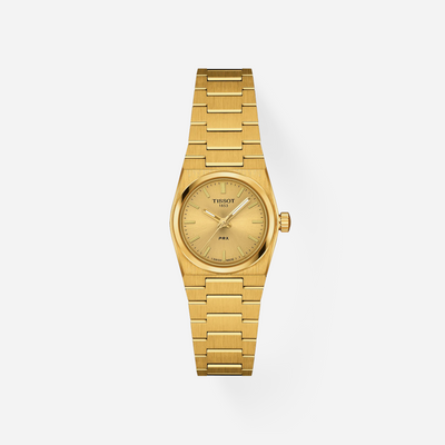 Tissot PRX 25mm All Gold Stainless Steel Quartz Watch