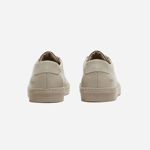 Common Projects Mens Achilles Low Beige Shoes