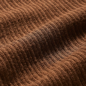 SKIMS Sheer Knit Long Sleeve Henley Bison